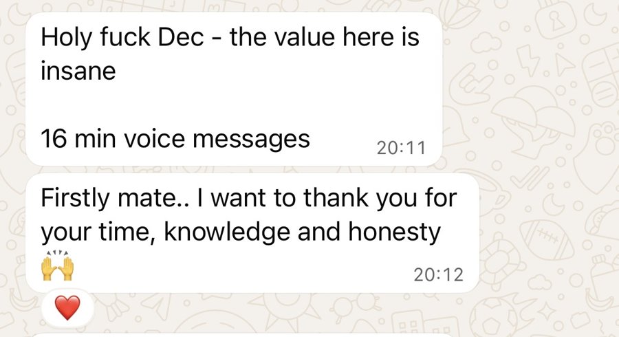 Client message